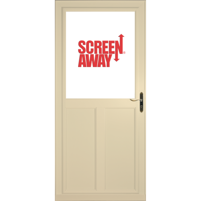 Half View Easy Vent with Retractable Screen Away