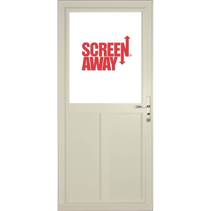 Half View Easy Vent with Retractable Screen Away