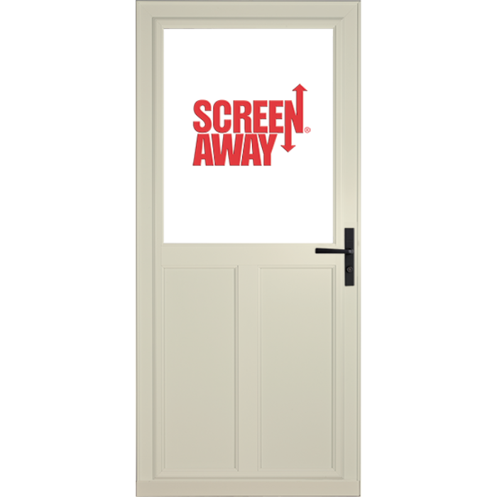 Half View Easy Vent with Retractable Screen Away