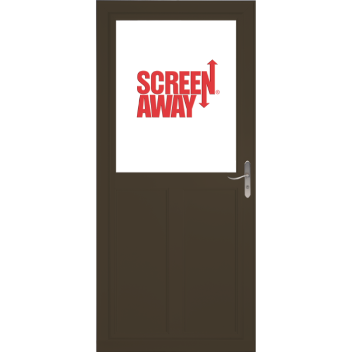 Half View Easy Vent with Retractable Screen Away