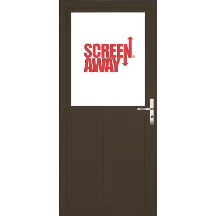 Half View Easy Vent with Retractable Screen Away