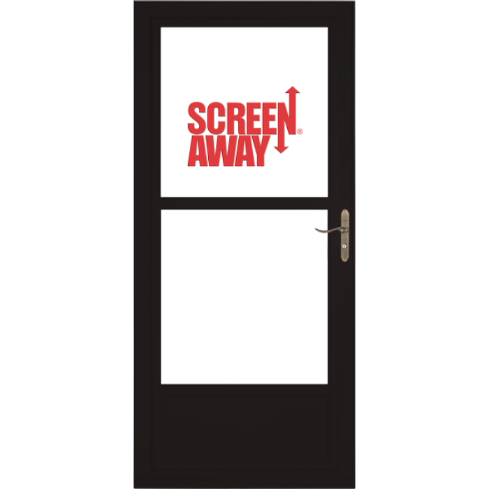 Partial View Easy Vent with Retractable Screen Away