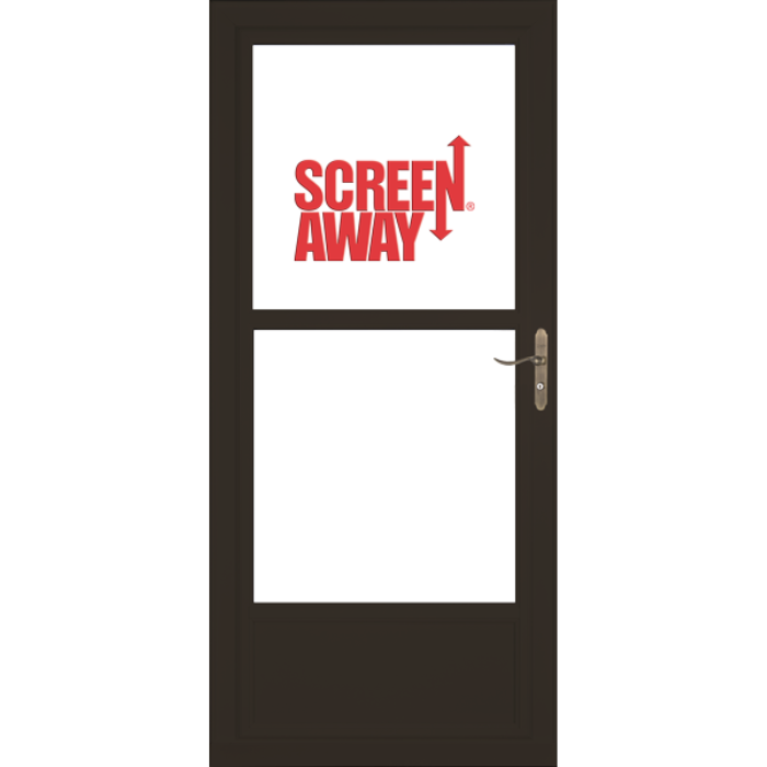 Partial View Easy Vent with Retractable Screen Away