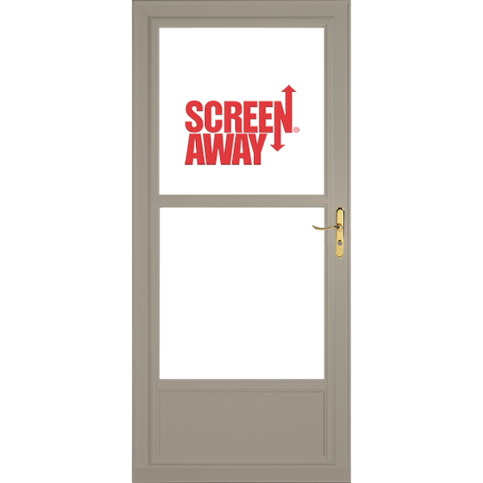 Partial View Easy Vent with Retractable Screen Away