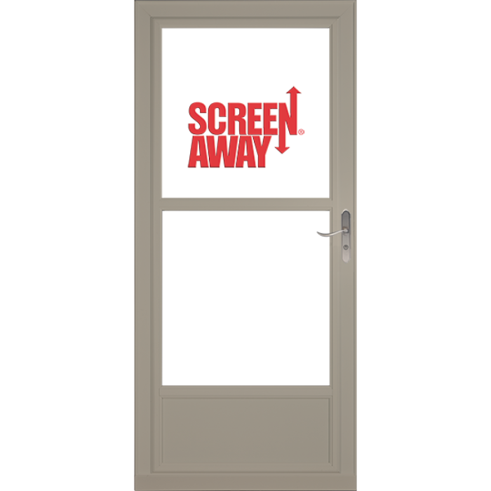 Partial View Easy Vent with Retractable Screen Away