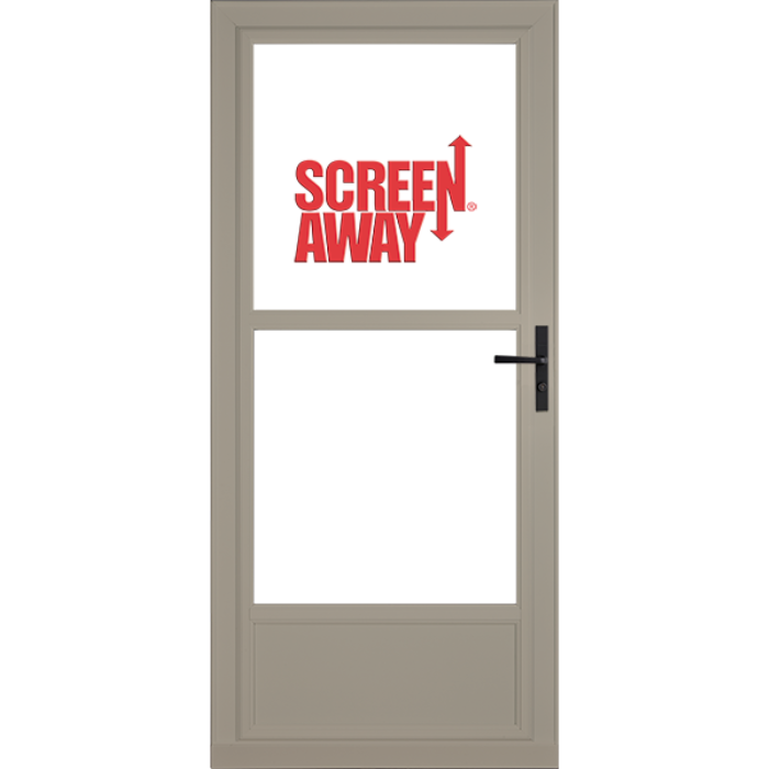 Partial View Easy Vent with Retractable Screen Away