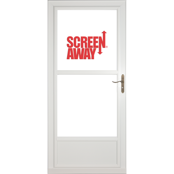 Partial View Easy Vent with Retractable Screen Away