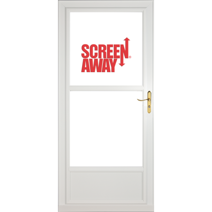 Partial View Easy Vent with Retractable Screen Away