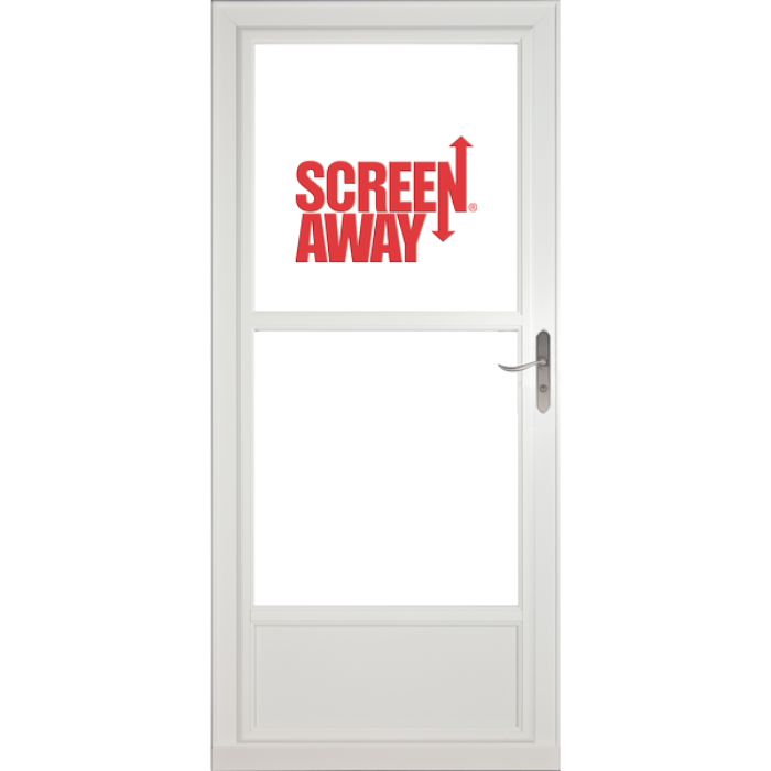 Partial View Easy Vent with Retractable Screen Away