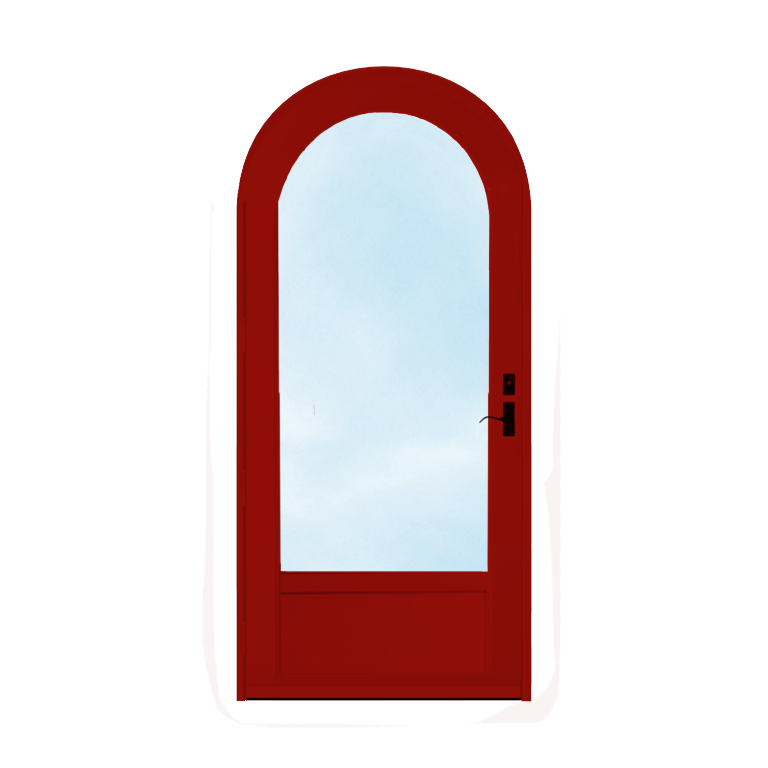 Arch Top Storm Door - 3/4" View