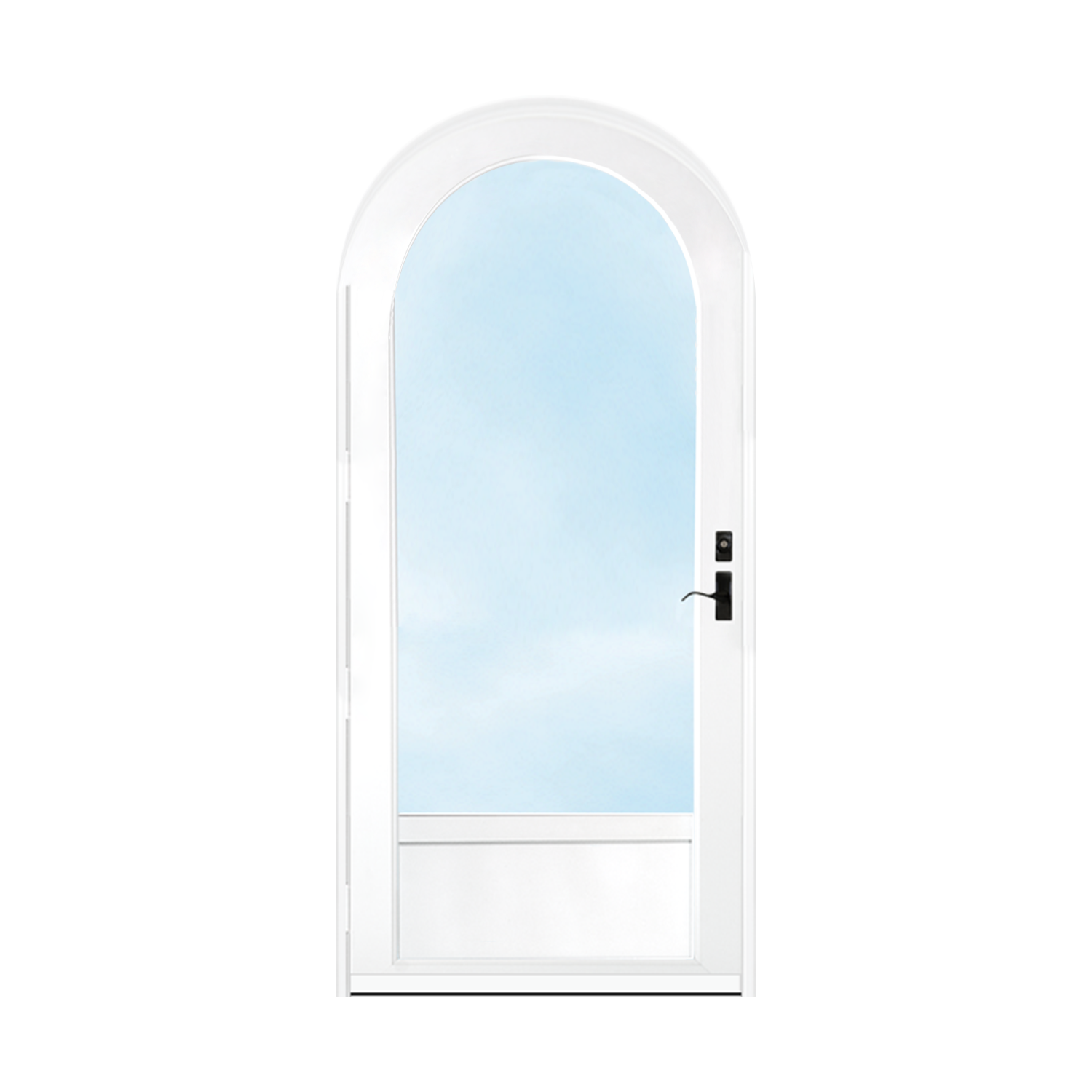 Arch Top Storm Door - 3/4" View