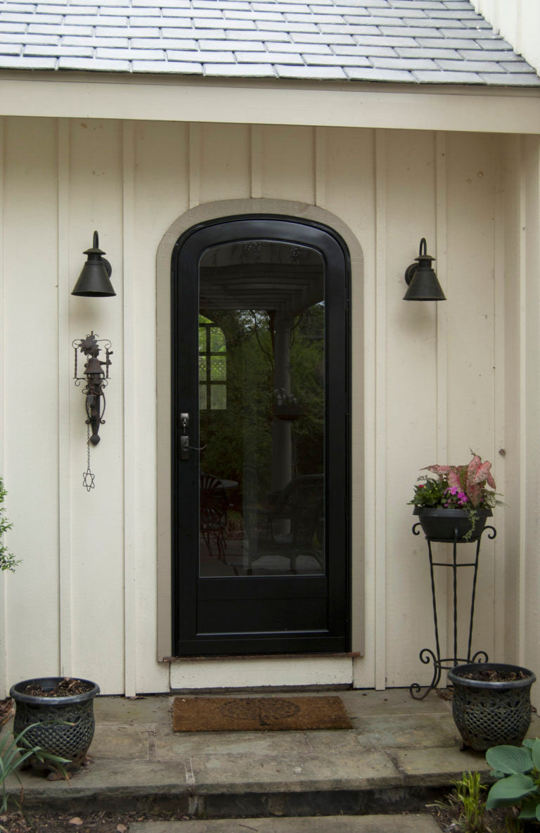 Arch Top Storm Door - 3/4" View