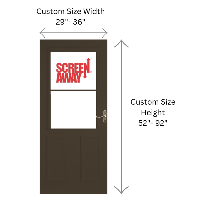 Lifestyle with Retractable Screen Away® and Magnetic Seal
