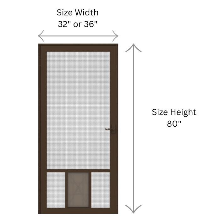 Pet Breeze Screen Door