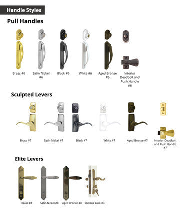 Arch Top Storm Door -Full View W/Kickplate