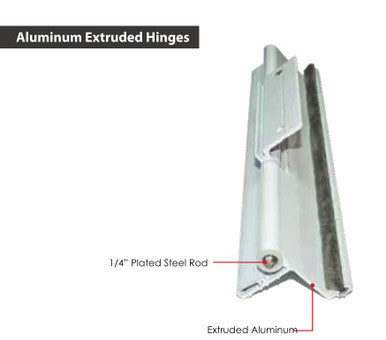 Arch Top Storm Door - 1/2 View With Colonial Style
