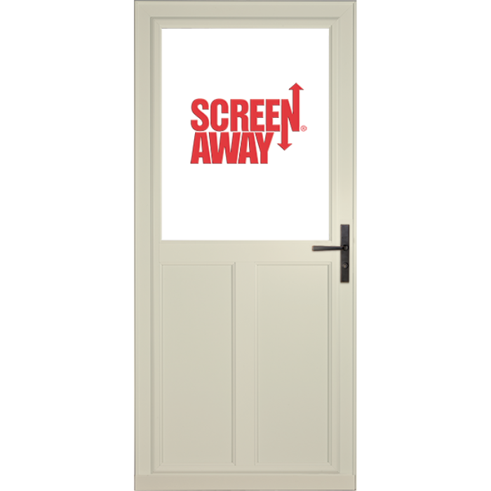 Half View Easy Vent with Retractable Screen Away