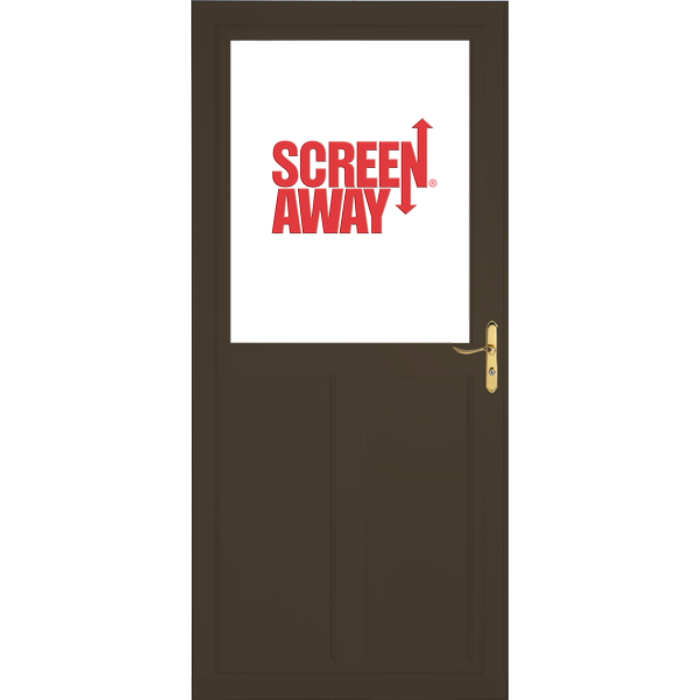 Half View Easy Vent with Retractable Screen Away