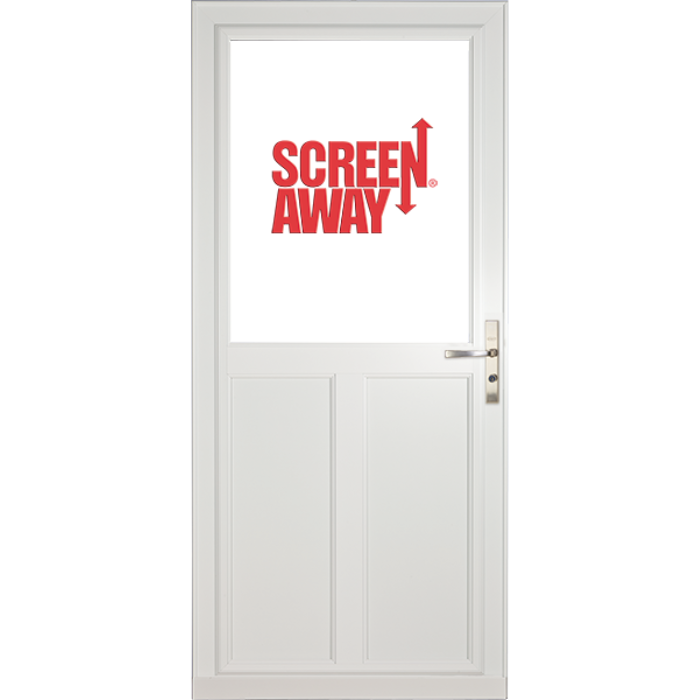 Half View Easy Vent with Retractable Screen Away