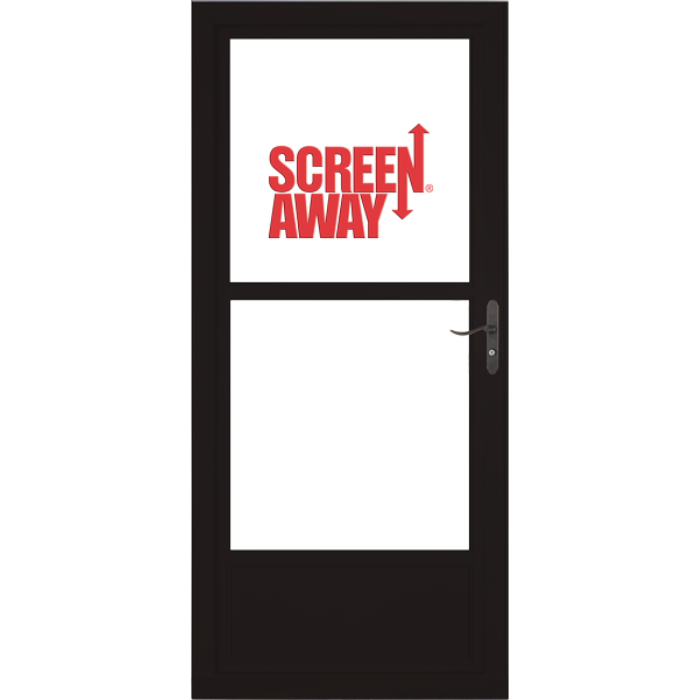 Partial View Easy Vent with Retractable Screen Away