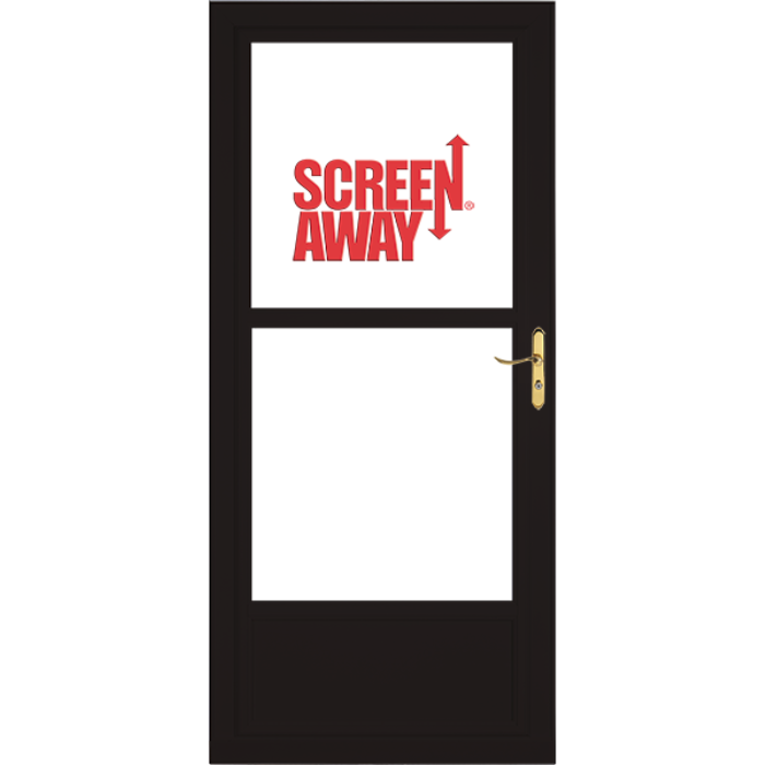 Partial View Easy Vent with Retractable Screen Away