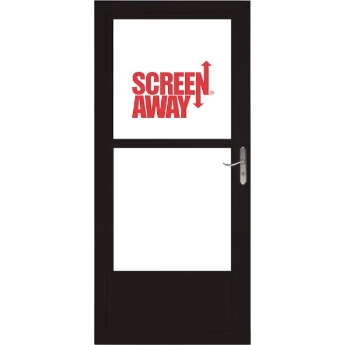 Partial View Easy Vent with Retractable Screen Away