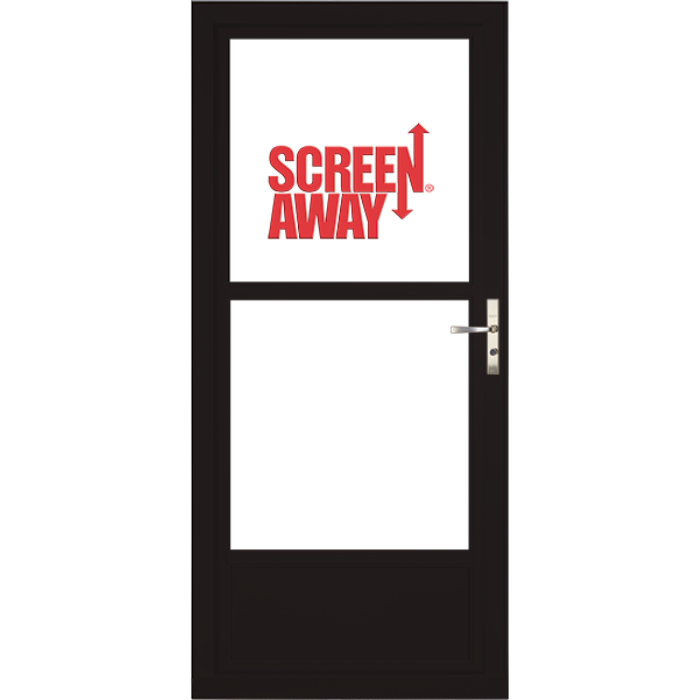 Partial View Easy Vent with Retractable Screen Away