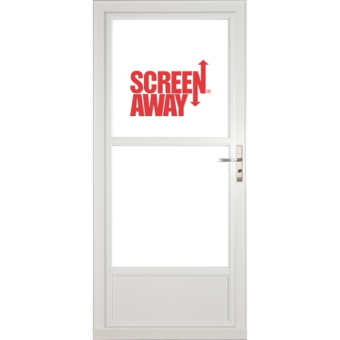 Partial View Easy Vent with Retractable Screen Away