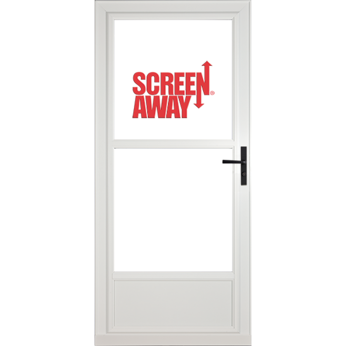 Partial View Easy Vent with Retractable Screen Away