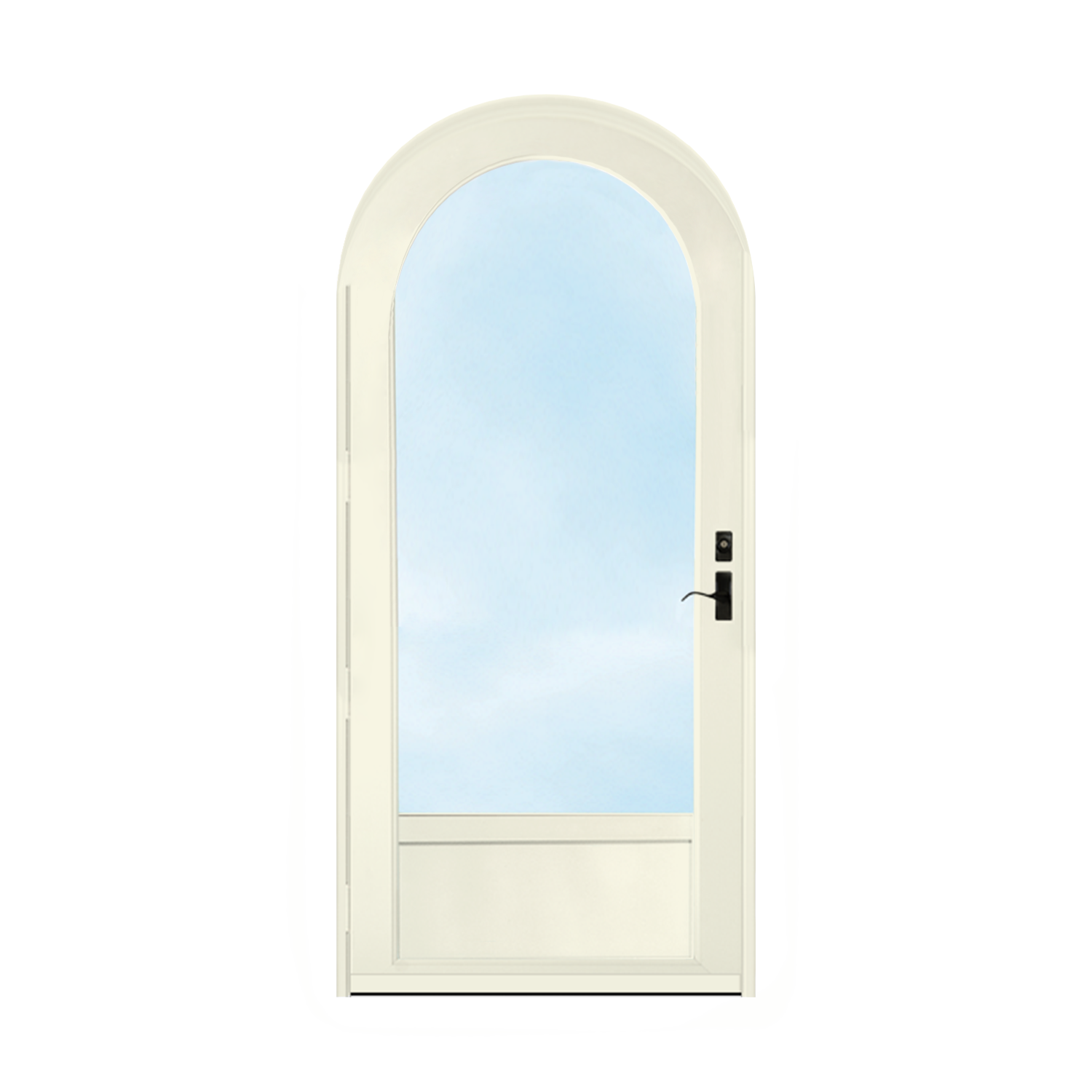 Arch Top Storm Door - 3/4" View