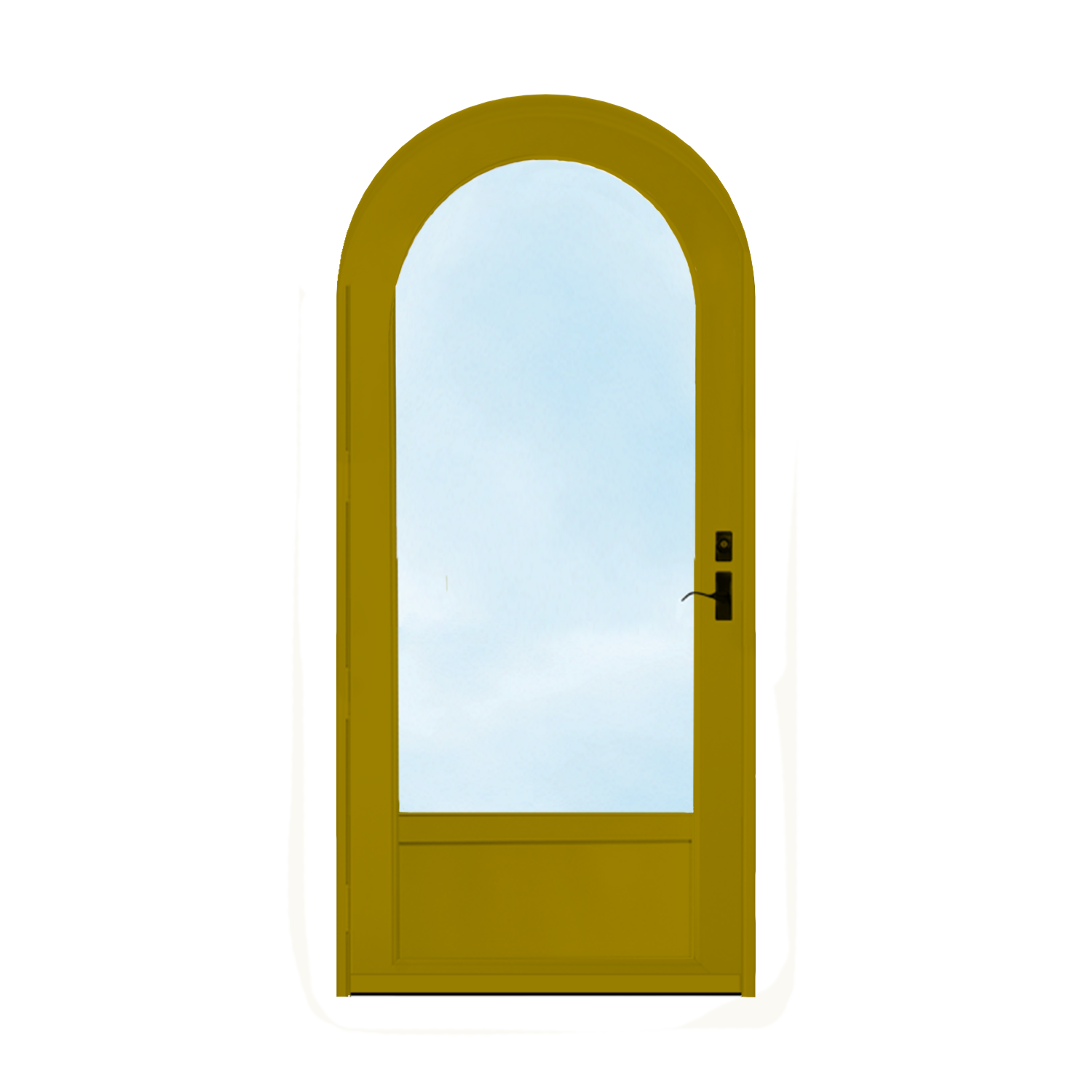 Arch Top Storm Door - 3/4" View