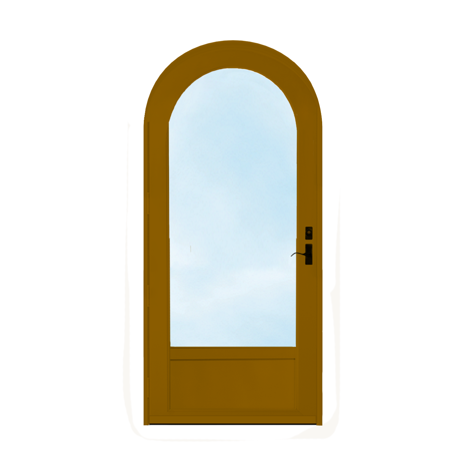 Arch Top Storm Door - 3/4" View