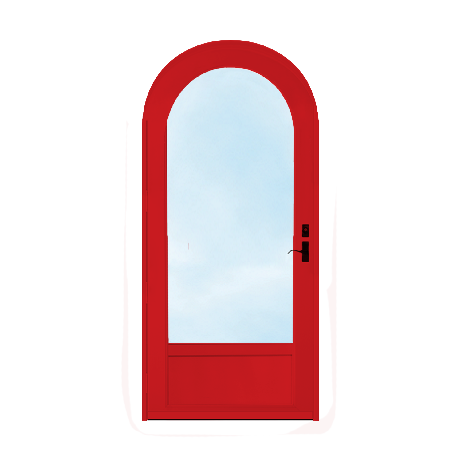 Arch Top Storm Door - 3/4" View