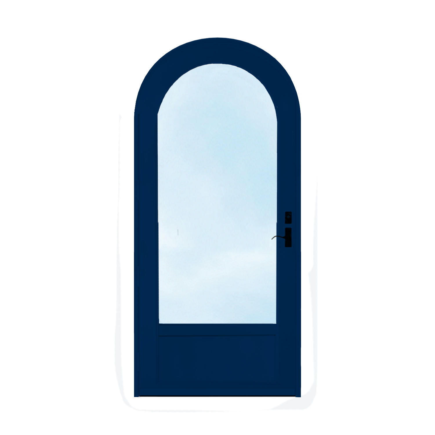 Arch Top Storm Door - 3/4" View