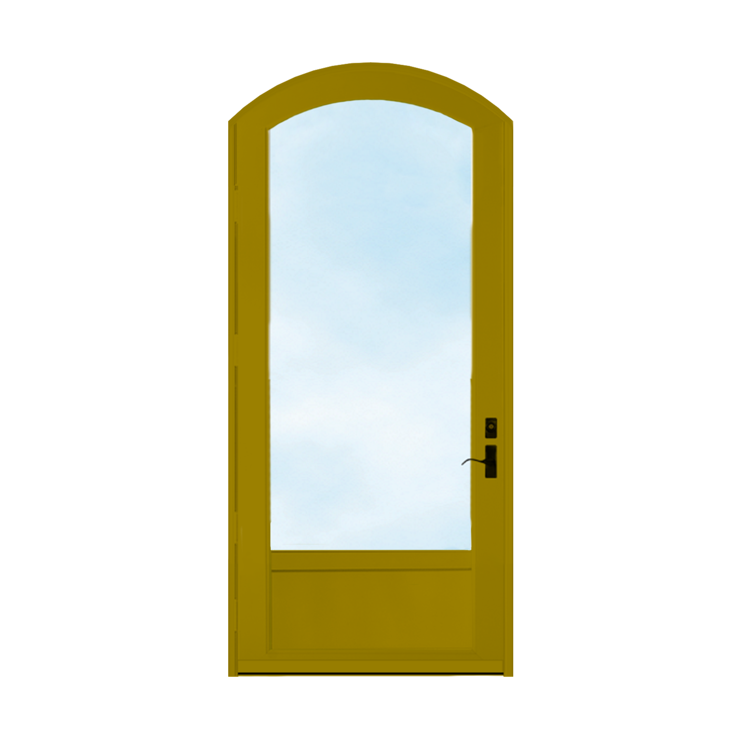 Arch Top Storm Door - 3/4" View