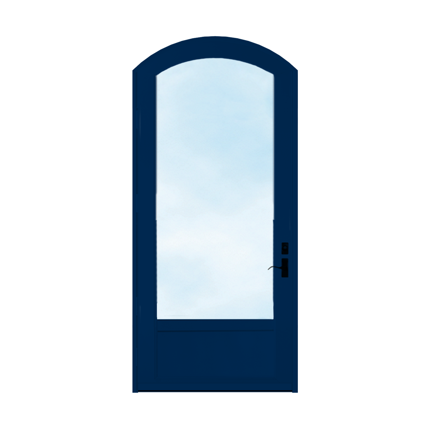 Arch Top Storm Door - 3/4" View