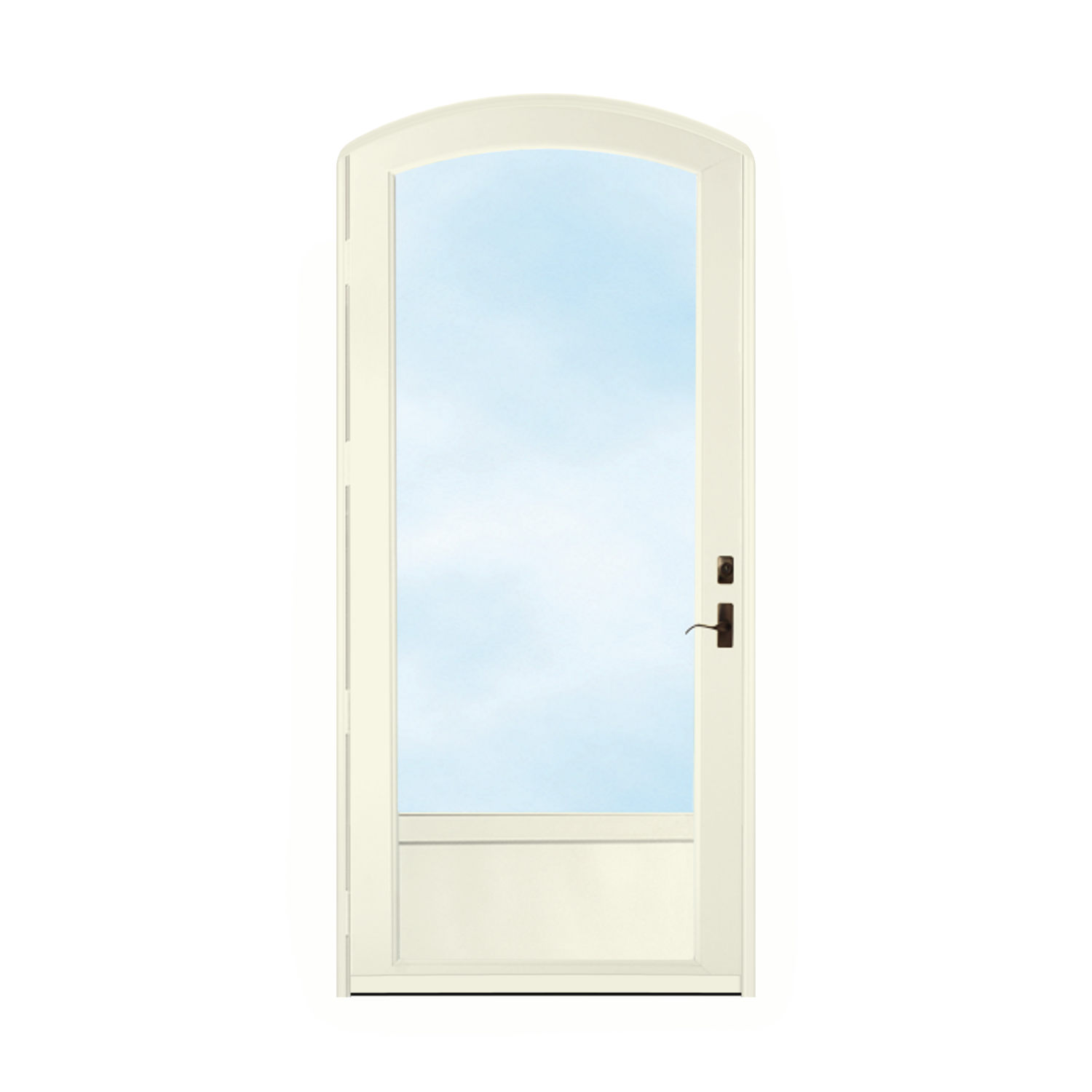 Arch Top Storm Door - 3/4" View