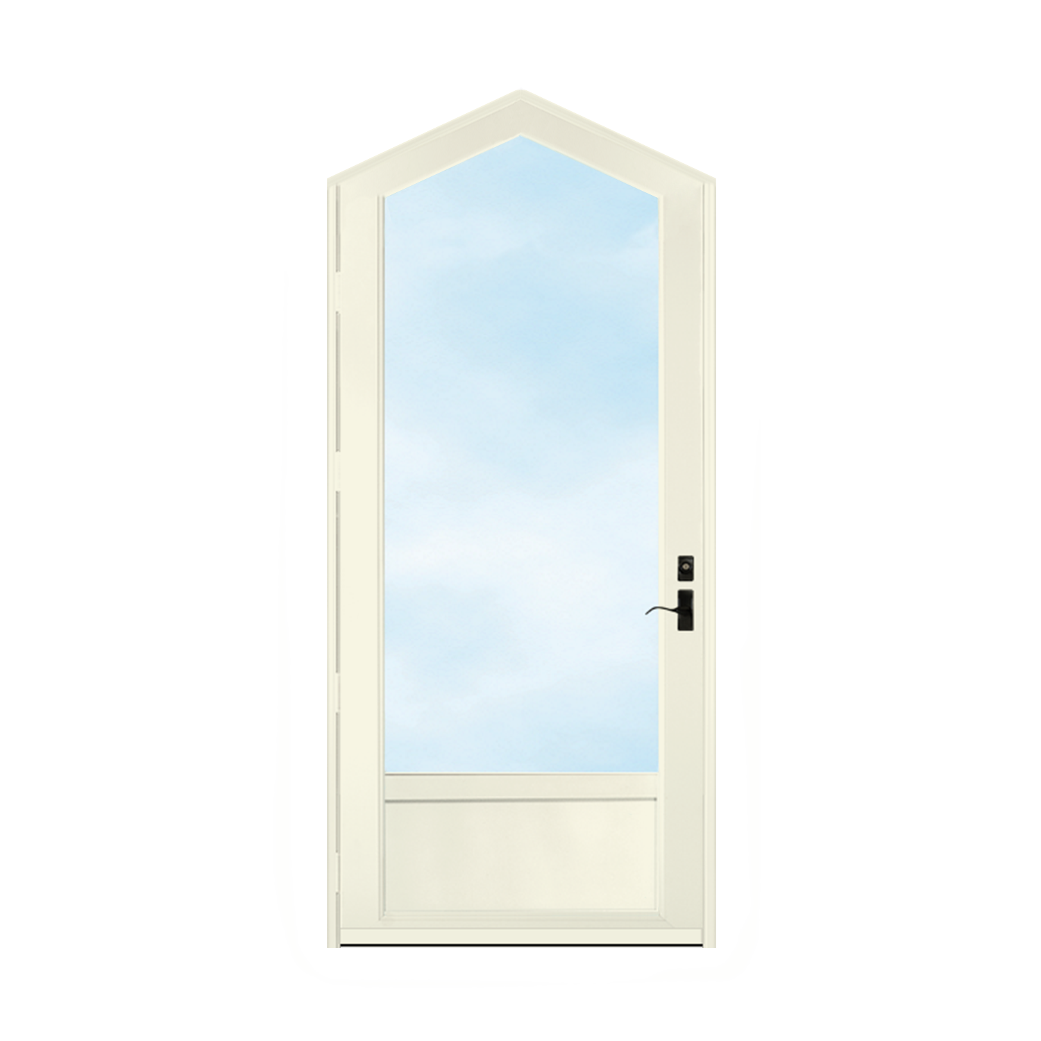 Arch Top Storm Door - 3/4" View