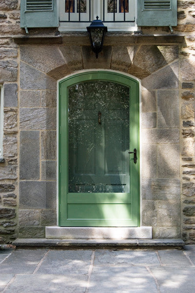 Arch Top Storm Door - 3/4" View