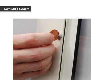 Arch Top Storm Door - 3/4" View