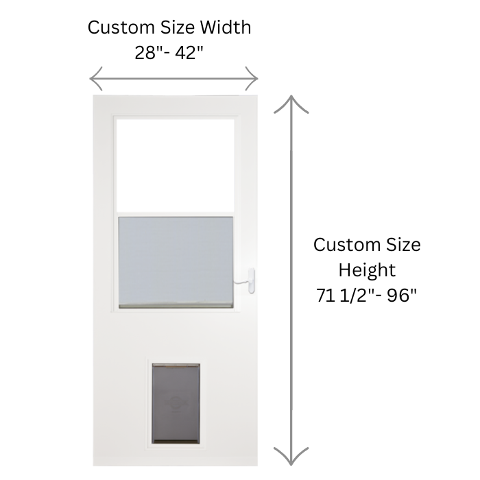 Single Vent Pet Door