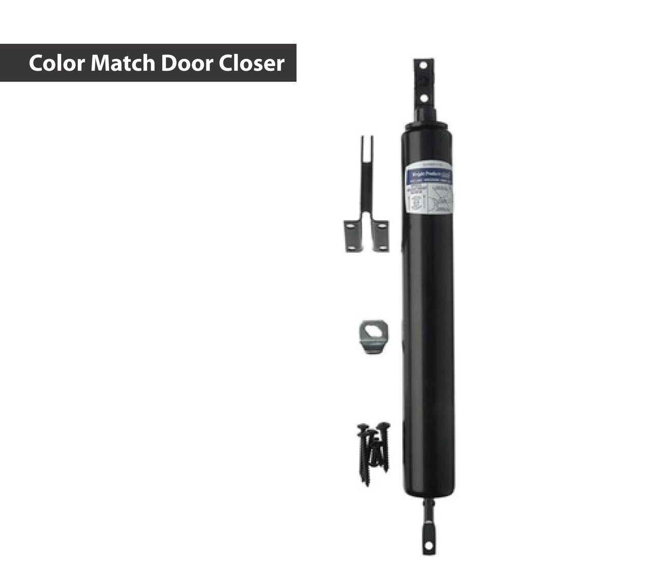 Arch Top Storm Door - 1/2 View With Flat Style